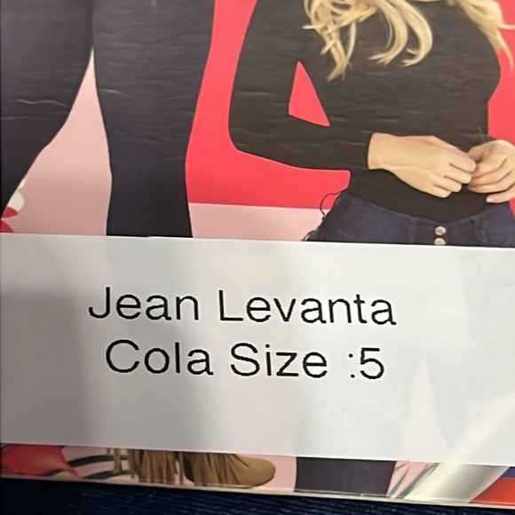 LT. ROSE Colombian push up jeans Size 5 NWT - Picture 8 of 13